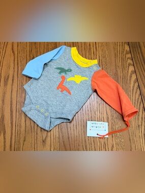 Christian Robinson Dino Baby Romper